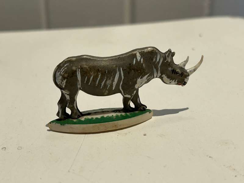 A vintage 1960s - 1970s Genuine South African COKE COCA COLA Soda drinks promotional RHINO