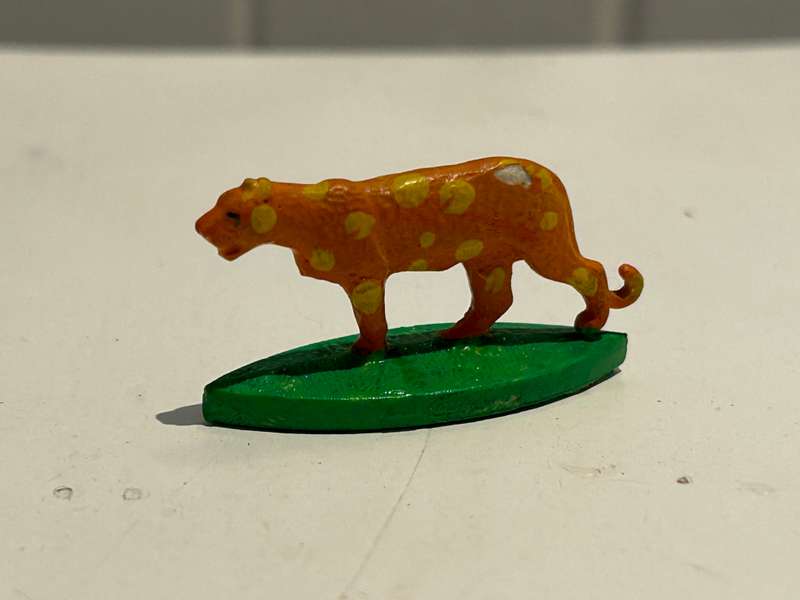 A vintage 1960s - 1970s Genuine LEOPARD