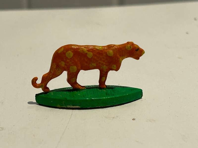 A vintage 1960s - 1970s Genuine LEOPARD