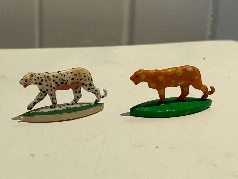 A vintage 1960s - 1970s Genuine LEOPARD