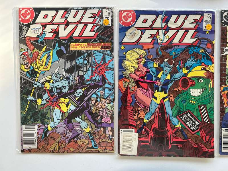 DC comics 1st appearance of all BLUE DEVIL lot of 12 comics!