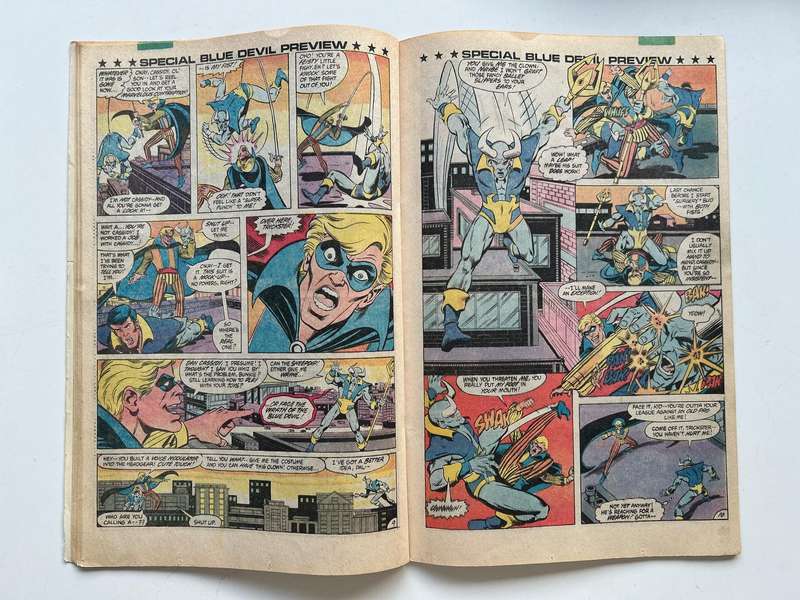 1st Appearance of the BLUE DEVIL in Firestorm Vol 2 No 24 June 1984