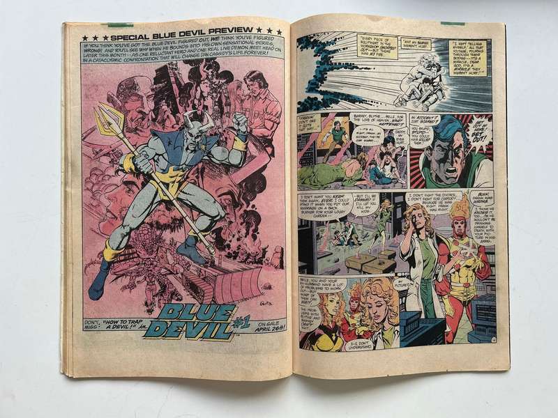 1st Appearance of the BLUE DEVIL in Firestorm Vol 2 No 24 June 1984