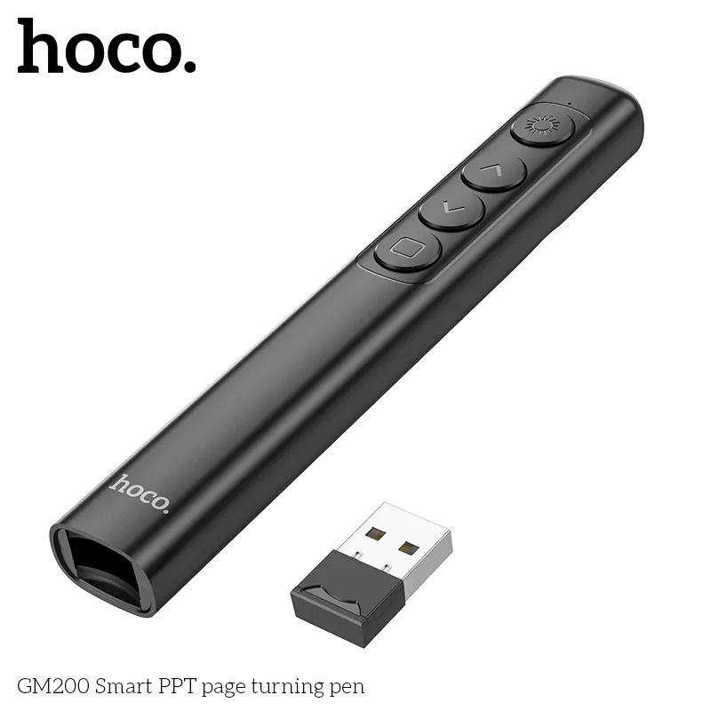 Hoco Wireless Bluetooth 2.4GHz Laser Pointer GM200 Smart PPT Page Turning Pen