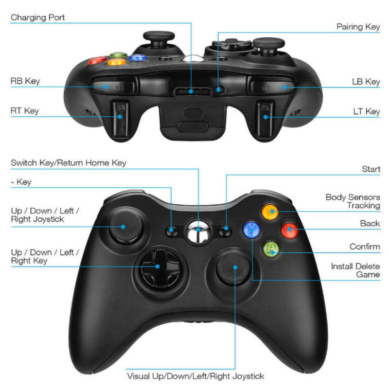 Wireless Generic Controller for XBox 360 - Unboxed