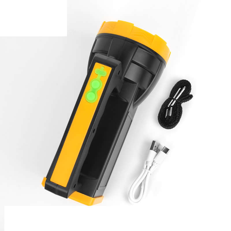 Hoco. Long Range White Light Rechargeable Portable Camping Torch | D146 - Unboxed