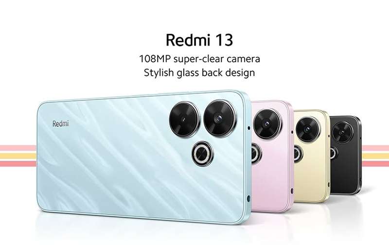 Xiaomi Redmi Note 13 White Global Version Android 14 8GB Ram 128GB Rom