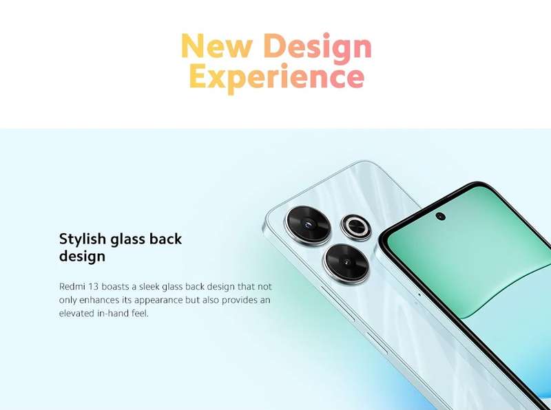 Xiaomi Redmi Note 13 White Global Version Android 14 8GB Ram 128GB Rom