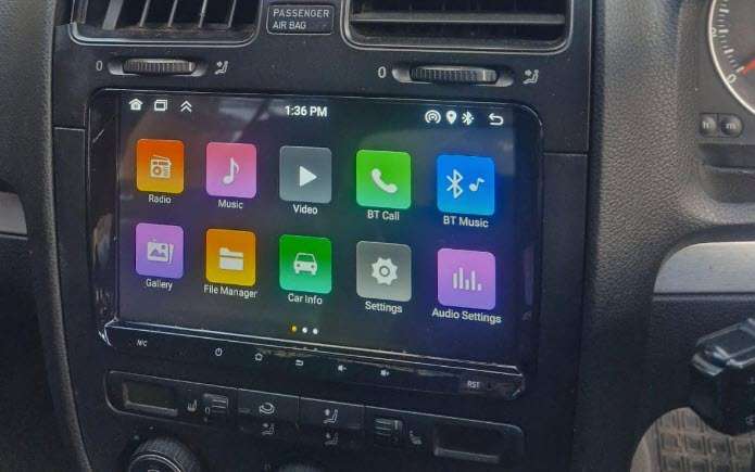 VW Plug & Play Android Radio GPS, APPLE CARPLAY, USB, YOUTUBE, ANDROID AUTO