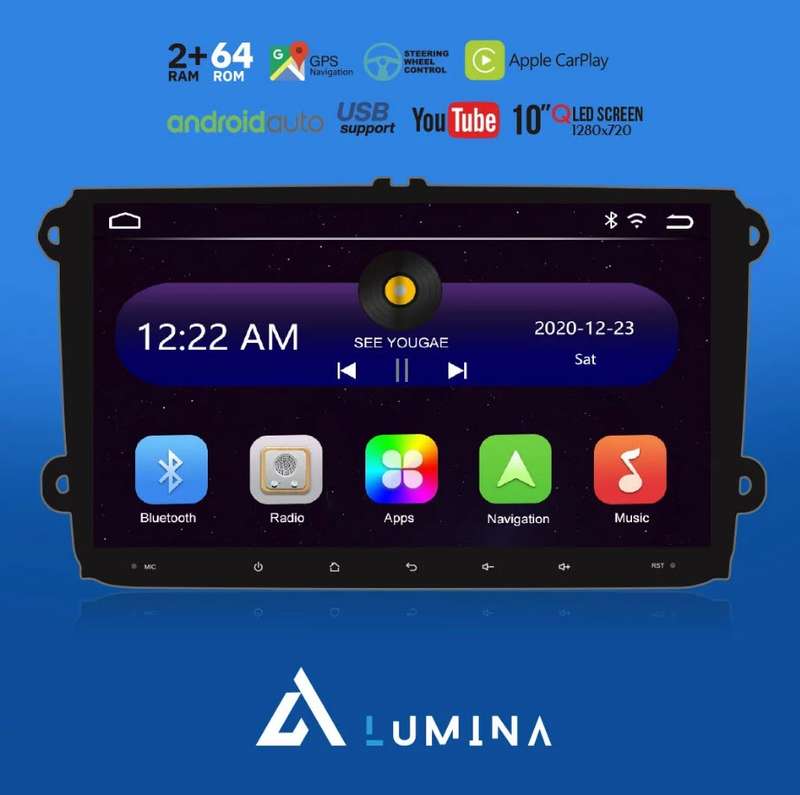 VW Plug & Play Android Radio GPS, APPLE CARPLAY, USB, YOUTUBE, ANDROID AUTO