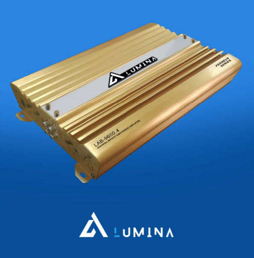Lumina LAB-9600.4PRO 9600W 60RMSX4 4-Channel Amplifier