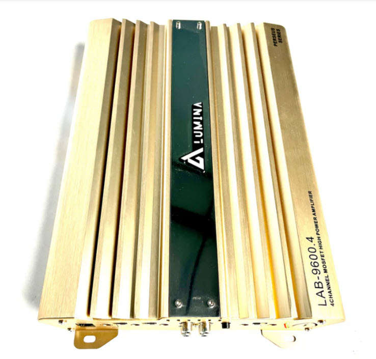 Lumina LAB-9600.4PRO 9600W 60RMSX4 4-Channel Amplifier