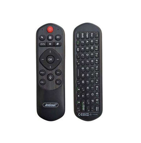 Q-K200 Smart universal wireless Remote with Keyboard TV, Tv Box