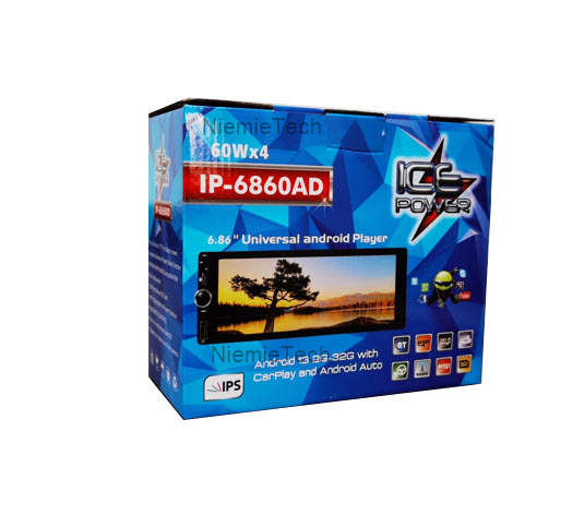 Single din Ice Power IP-6860AD 6.86 Universal Android Media Player