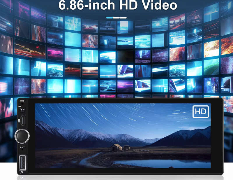 Single din Ice Power IP-6860AD 6.86 Universal Android Media Player