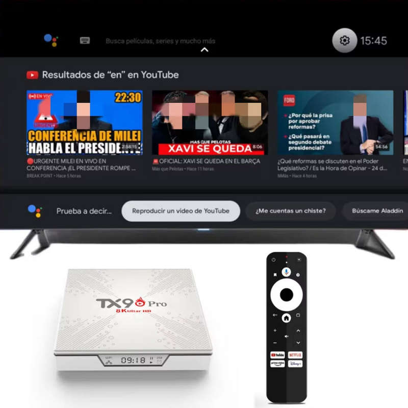 TX9 Latest Gen Android 13 8K  with 2GB Ram TV Box & ATV OS,  H613 Cpu Dual Band WiFi, BT5.2