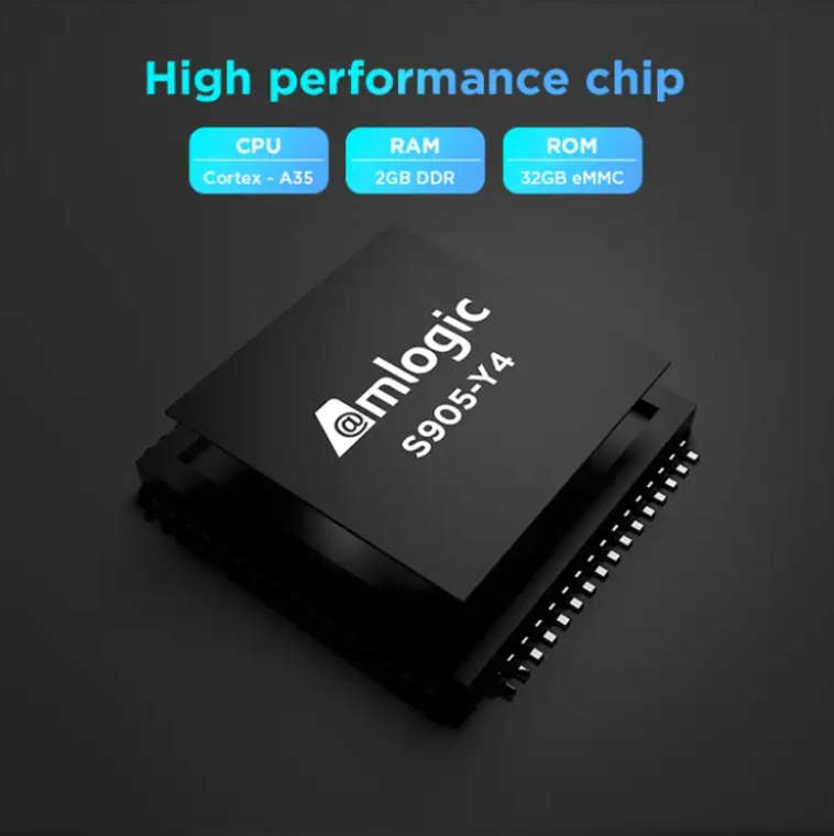 Kickpi KP1 Dual Band WiFi 4K HD Android TV Box, RAM: 2GB+32GB