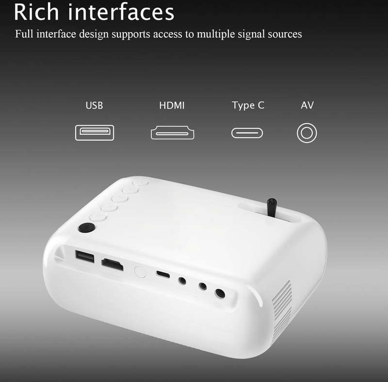 4K LED lamp projector with Ultra HD resolution  Andowl Q-HD220