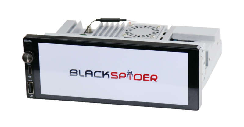 BlackSpider BSDD1686A 1Din Android 6.86'' with Wireless Apple CarPlay Android Auto Radio