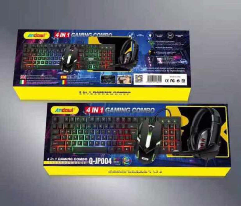 4 in 1 Keybord, Mouse, Headphones Gaming Kit