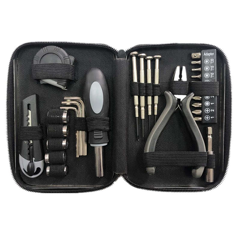 27-piece Hardware Tool Set With Iron Box Q-WX19