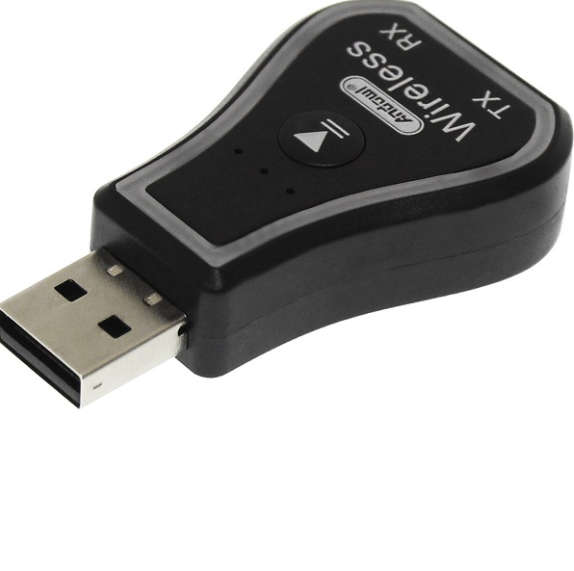 Mini Wireless USB Audio Receiver Bluetooth 5.0 Aux Stereo RGB LED Light Q-tr31