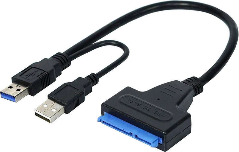 USB 3.0/2.0 Male to SATA Male Hard Drive Cable
