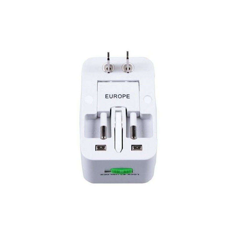 All-in-one International Travel Power Adapter Plug (Covers all sockets around the World)