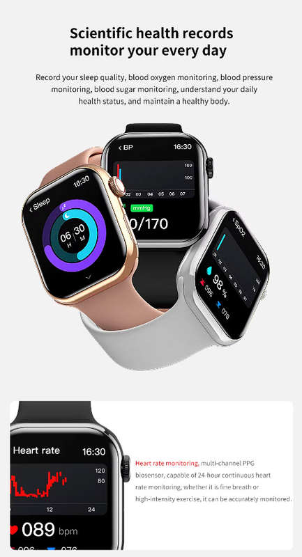 2024 LM70 Max Smart Watch Wireless Charging Bluetooth Calls Unisex Watch