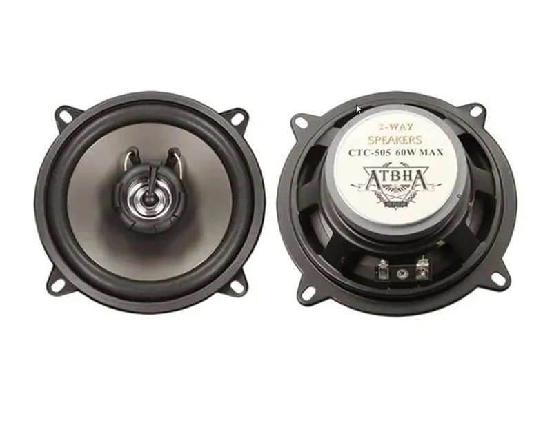 Set of 5 inch 2-Way 60W RMS Power Car Speakers CTC-505
