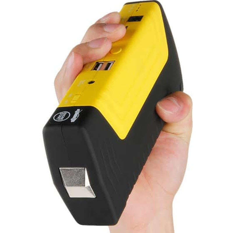 Car Jump Starter 2000A Emergency Start + Tyre Pump Power Bank LED Torch