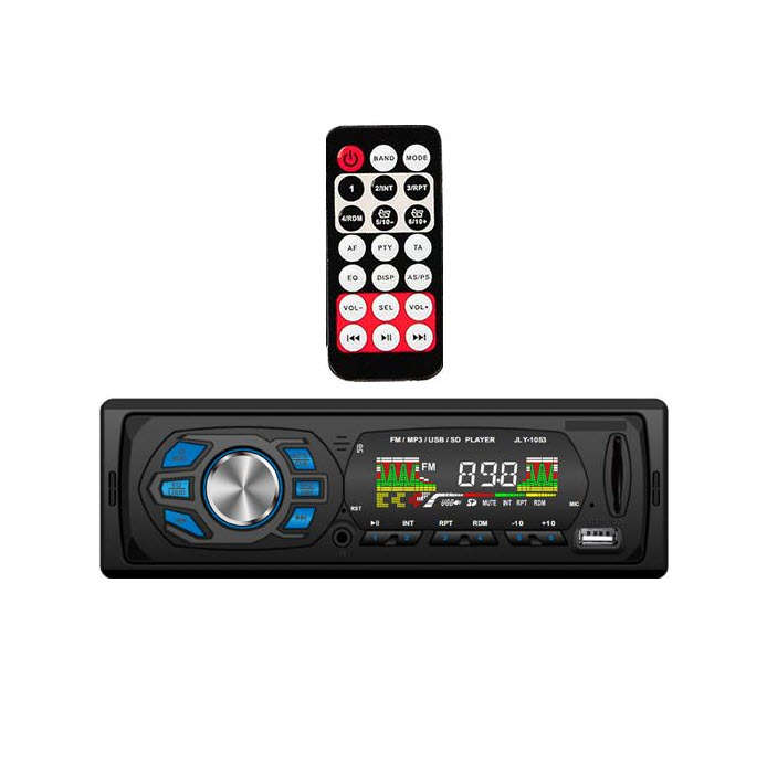 FUSSION Bluetooth Car Radio with Remote (1203B-2)