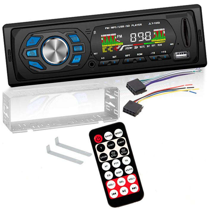 FUSSION Bluetooth Car Radio with Remote (1203B-2)