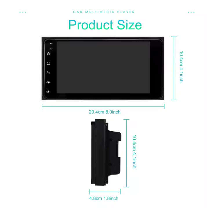 EJC Toyota Android 15 Plug & Play R 4GB Ram,  Touch Screen GPS  Google Maps Waze & Wifi