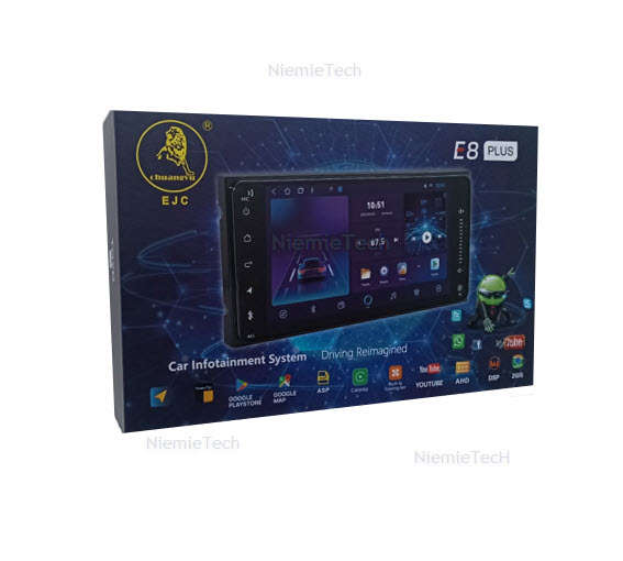 EJC Toyota Android 15 Plug & Play R 4GB Ram,  Touch Screen GPS  Google Maps Waze & Wifi