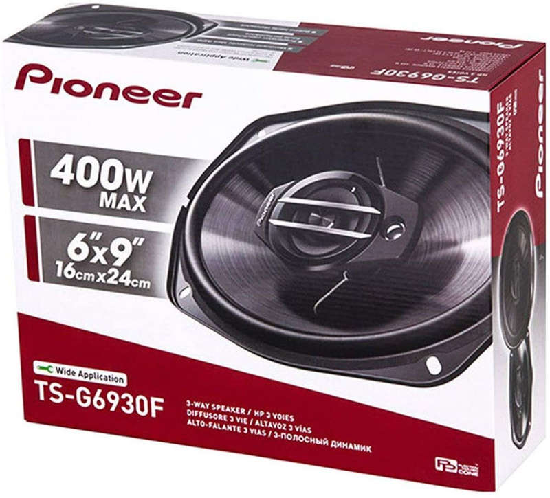 Pioneer TS-G6930F 6×9 400W 3-Way Speakers
