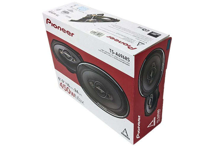 Pioneer TS-A6968S 6x9" 450W 4-Way Speakers