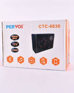 4800W 12V Active Power Subwoofer built in MP Ctc-6630