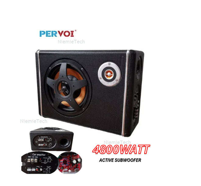 4800W 12V Active Power Subwoofer built in MP Ctc-6630
