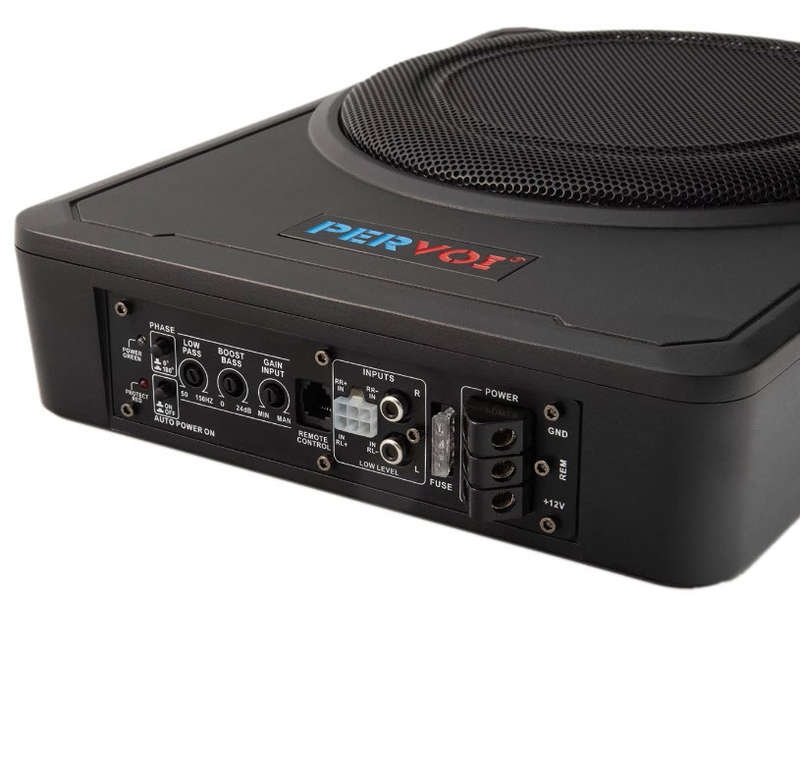 Active Car Subwoofer PERVOI CTC-1018 800W