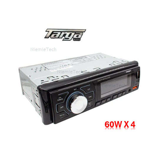 60W x 4 Targa TG260B Single Din Bluetooth Media Player Habndsfree