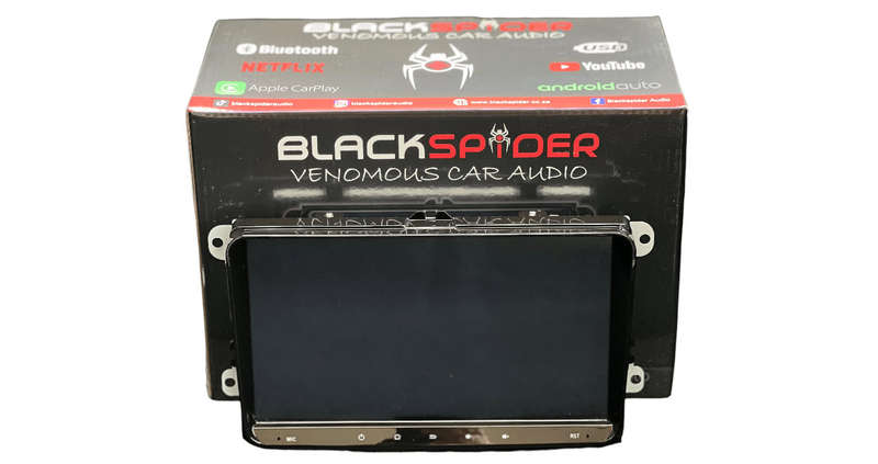 Blackspider BSVW9A Golf 5/6 Wireless Apple CarPlay Android Auto Radio FREE CAM