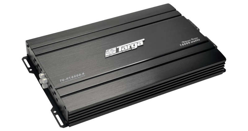 The Targa TG-H18000.4   |   18000 Watts 4 Channel Class AB Power Amplifier