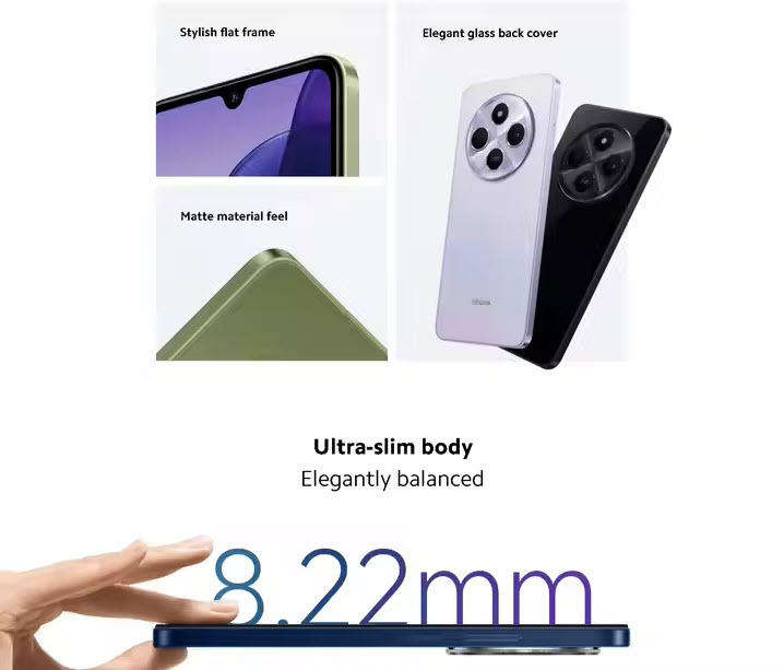 Starry Blue Xiaomi Redmi 14C 128GB 6.8 120Hz Display Mobile Phone