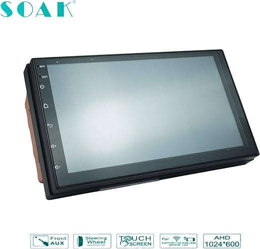 SOAK Full Android  14 TS7`Touch Screen GPS Car Radio Google Maps Download themes Wifi