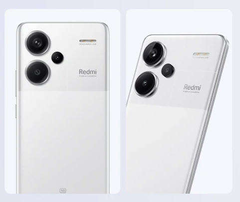 White Xiaomi Redmi Note 13 Pro+ 8GB/256GB 6.7 5G 120Hz Curved Screen 200MP Camera & NFC