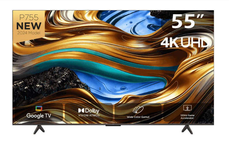 TCL 55-Inch P755 Series UHD Google LED TV