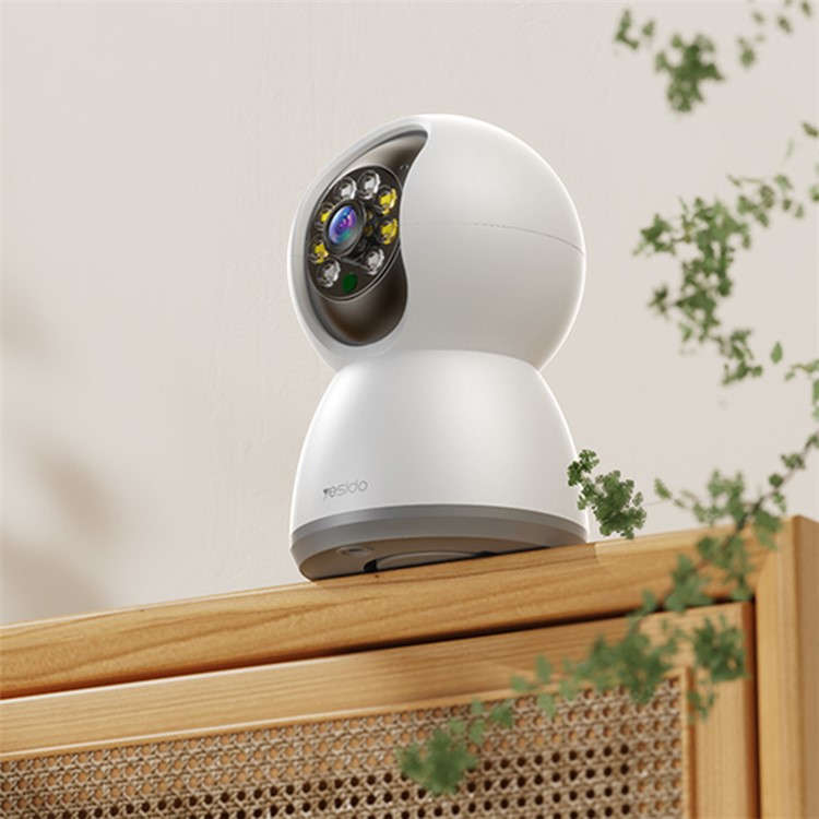 YESIDO - KM11 - Smart Indoor HD Camera With Night Vision - White