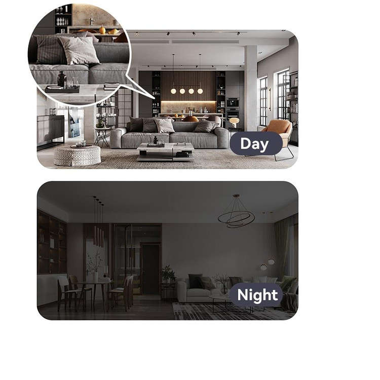 YESIDO - KM11 - Smart Indoor HD Camera With Night Vision - White