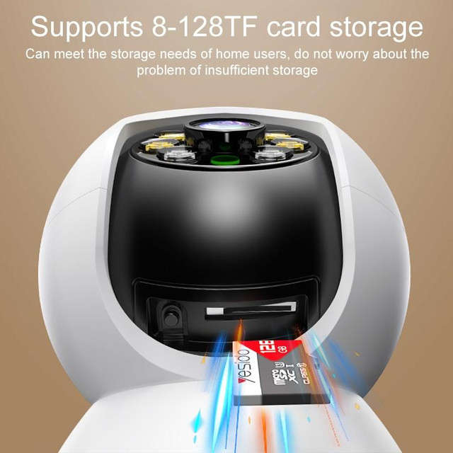 YESIDO - KM11 - Smart Indoor HD Camera With Night Vision - White